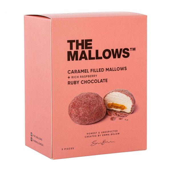 The Mallows | Caramel Filled Ruby Marshmallows | 90g