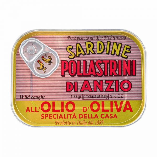 Pollastrini | Sardinen in Olivenöl