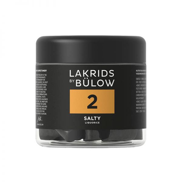 Lakrids by Bülow | 2 | Salty | salziges Lakritz | small | 150g