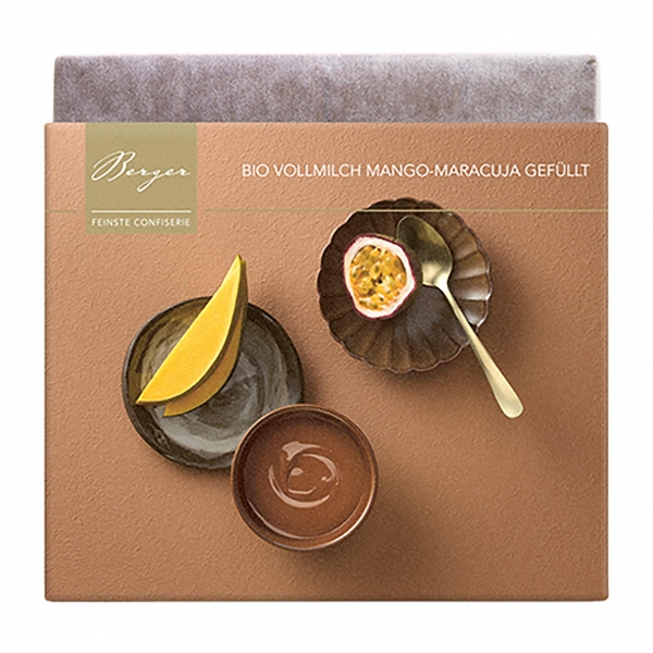 Berger Schokolade | Bio Vollmilch Mango-Maracuja