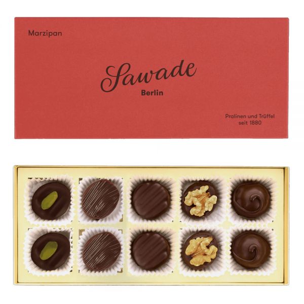 Sawade | Pralinenschachtel Marzipan | 110g