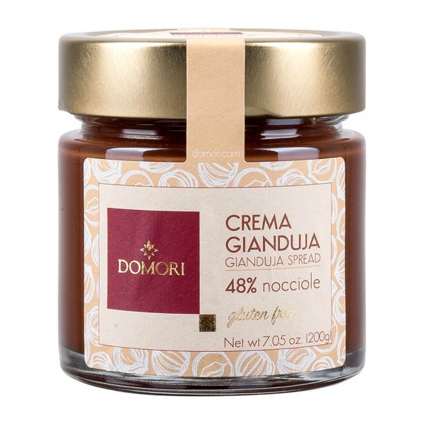 Domori Schokolade | Crema Gianduja | Haselnusscreme | 200g