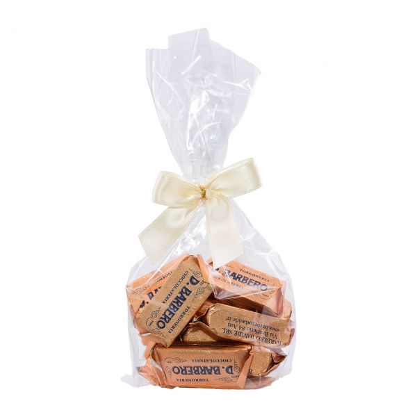 D.Barbero | Gianduiotti con Nocciole Piemonte | Haselnuss Nougat | 100g Beutel