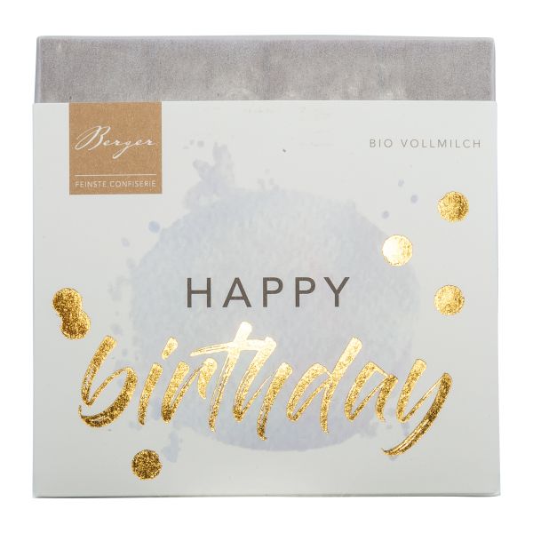 Berger Schokolade | Vollmilch Happy Birthday [BIO] [FAIR]