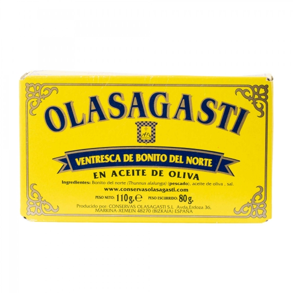 Olasagasti Ventresca – Thunfischbauch in Olivenöl 110g