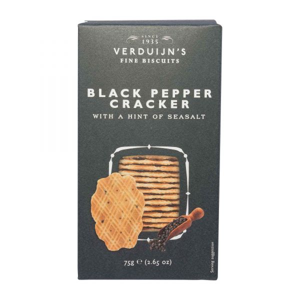 Verduijn's | Black Pepper Cracker | 75g